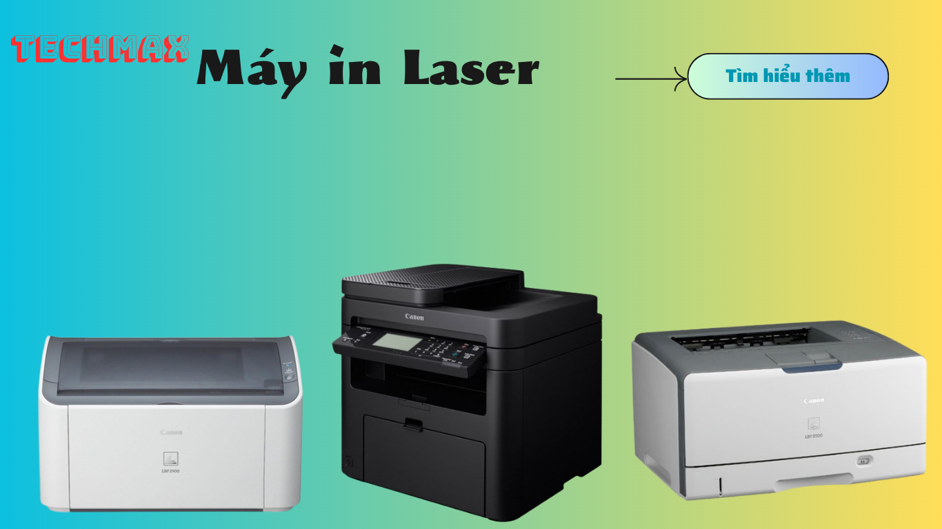 Máy inLaser trắng đen